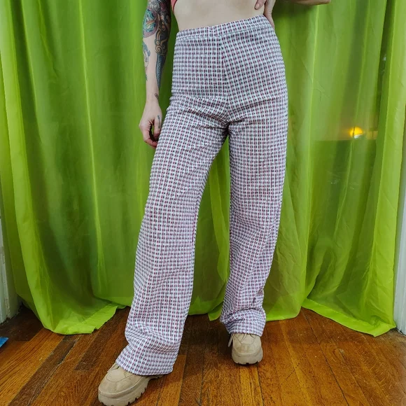 Handmade Pants Jumpsuits Handmade Plaid Pants From 7s